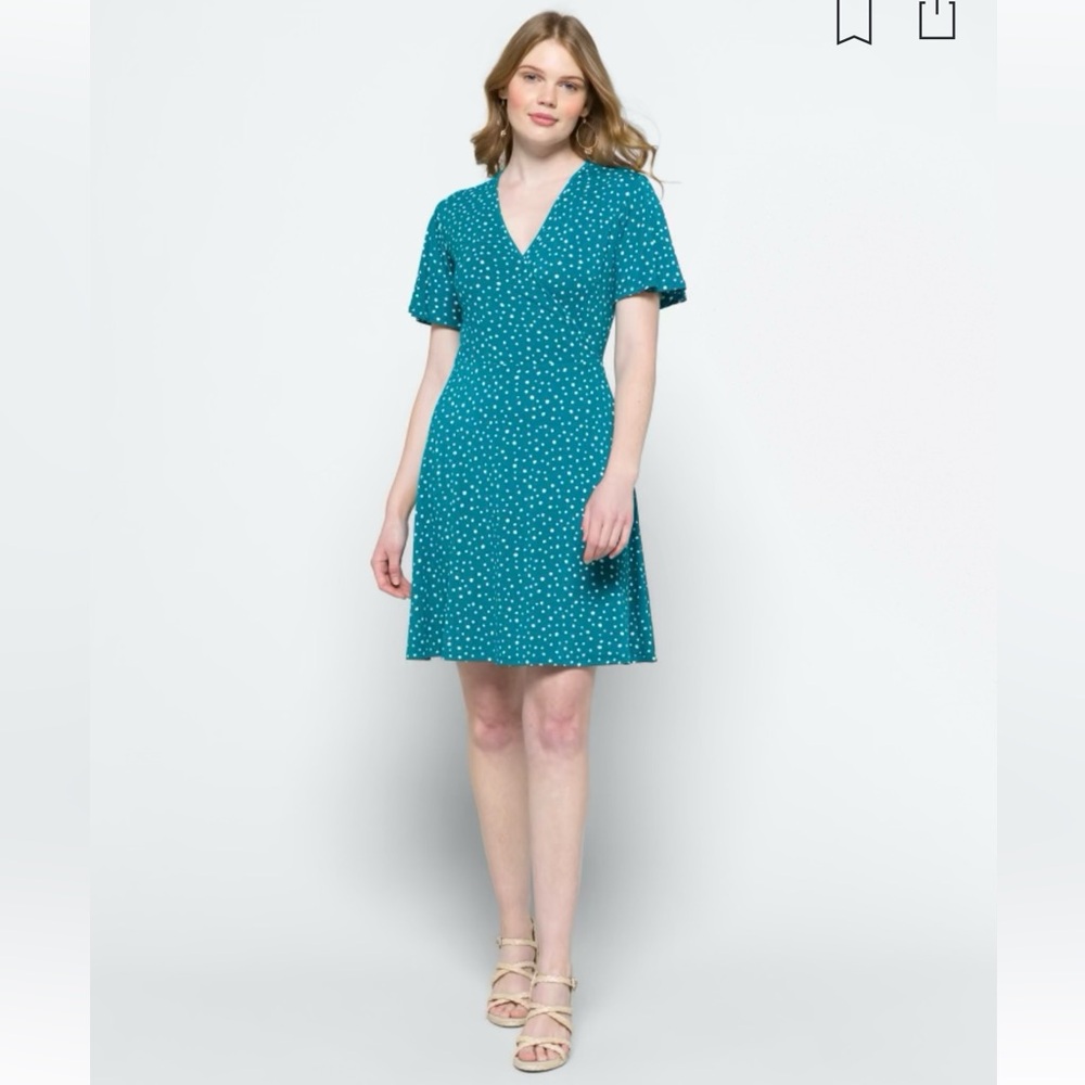 41  Hawthorn Three Quarter Sleeve Aline Dress.  Size Medium. New With Tags